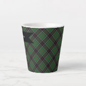 Sinclair Clan Jagd Tartan Variante Kariert Milchtasse (Vorderseite)