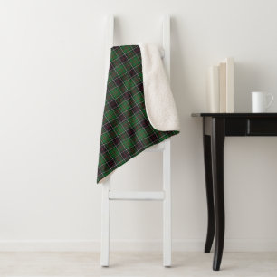 Sinclair Clan Jagd Tartan Variante Kariert Sherpadecke