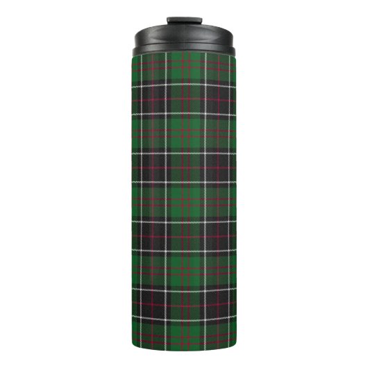 Sinclair Clan Jagd Tartan Variante Kariert Thermosbecher (Vorderseite)