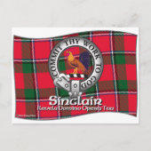 Sinclair Clan Postkarte (Vorderseite)