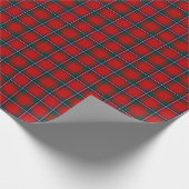 Sinclair Clan Tartan Geschenkpapier (Ecke)