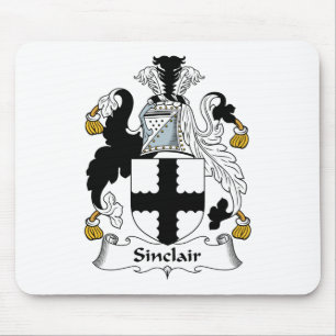 Sinclair Familienwappen Mousepad