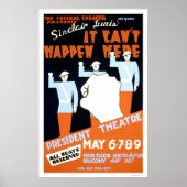 Sinclair Lewis Play 1937 WPA Poster (Vorne)