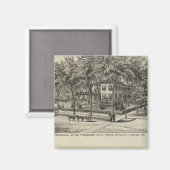 Sinclair Residence, Kansas Magnet (Vorderseite/Rückseite)