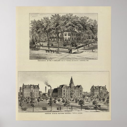 Sinclair Residence, Kansas Poster (Vorne)