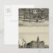 Sinclair Residence, Kansas Postkarte (Vorne/Hinten)