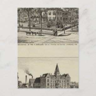 Sinclair Residence, Kansas Postkarte