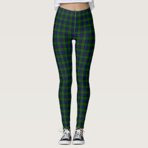 Sinclair Tartan Blau kariert Leggings