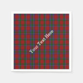 Sinclair Tartan Kariert Paper Napkins Serviette (Vorderseite)