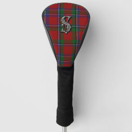 Sinclair Tartan Karierte Mit Monogramm Treiberabde Golf Headcover