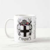 Sinclair, Ursprung, Bedeutung und das Wappen Kaffeetasse (Links)