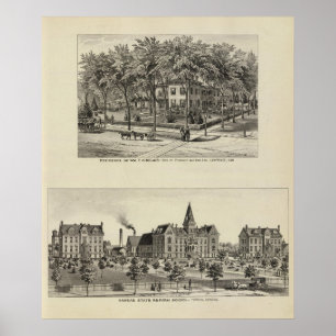 Sinclair-Wohnsitz, Kansas Poster