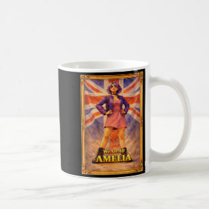 Sind Amelia Union Jack Vintage Britisch UK England Kaffeetasse