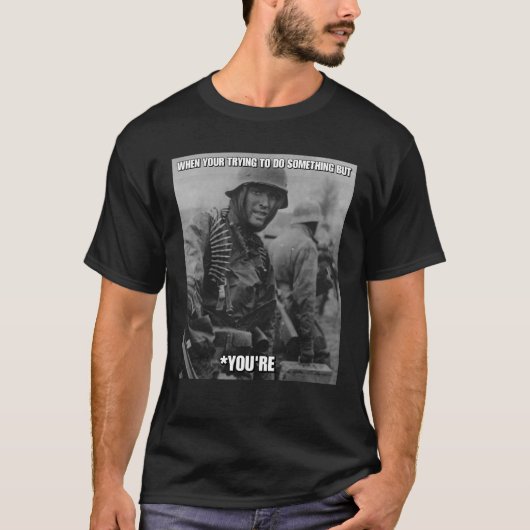 Sind der deutsche Ihr/Sie Soldat WW2 T - Shirt (Vorderseite)