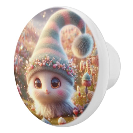 Sind die Hüte bereit? Keramikknauf (Rechts)