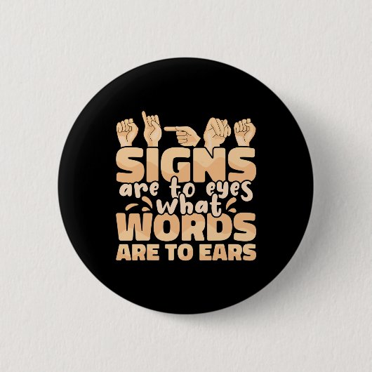 Sind die Worte für Ohren, die Sprache A Button (Vorderseite)