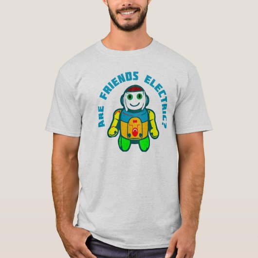 sind Freunde elektrisch? T-Shirt (Vorderseite)