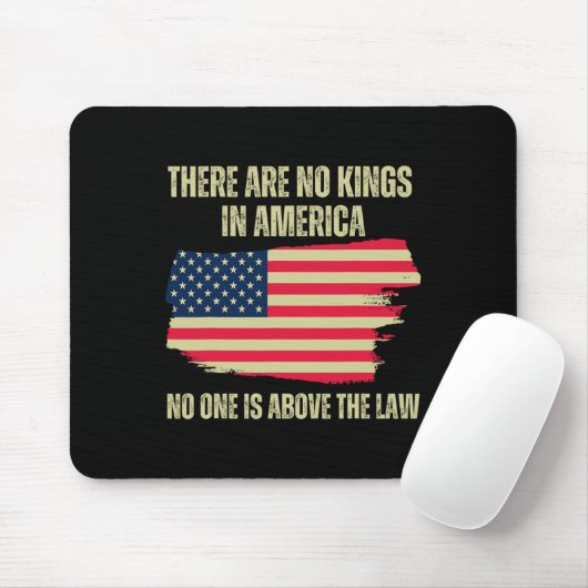 Sind keine Könige in Amerikas amerikanischer Flagg Mousepad (Mit Mouse)