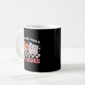 Sind mehr als ein Test Score Lehrer Kinder Test Kaffeetasse (Vorderseite Links)