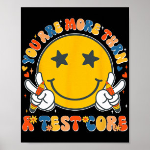 sind mehr als ein Test-Score-Lehrer Test Da Poster