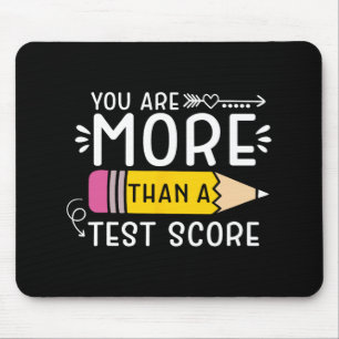sind mehr als ein Test-Score-Lehrer Testing Tag 3 Mousepad