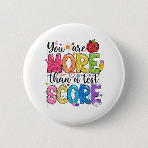 sind mehr als ein Test Score Test Day Teache Button