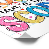 sind mehr als ein Test Score Test Day Teache Poster (Ecke)