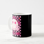 sind mehr als ein Test Score Testing Day Smile Hip Kaffeetasse (Vorderseite Links)