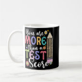 sind mehr als ein Testlehrer-Testtag Kaffeetasse (Links)