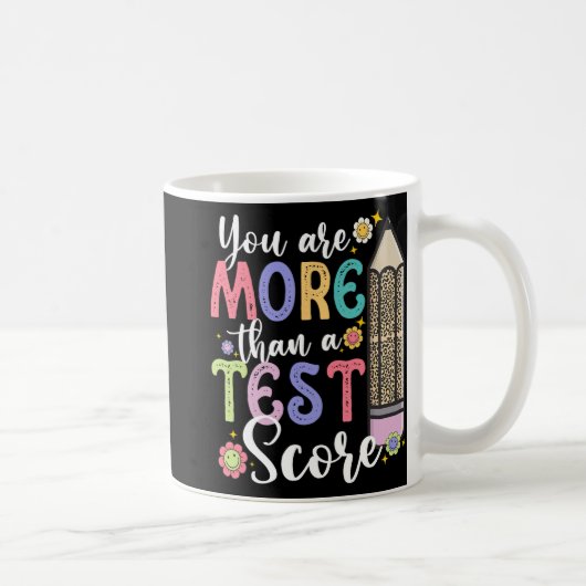 sind mehr als ein Testlehrer-Testtag Kaffeetasse (Rechts)