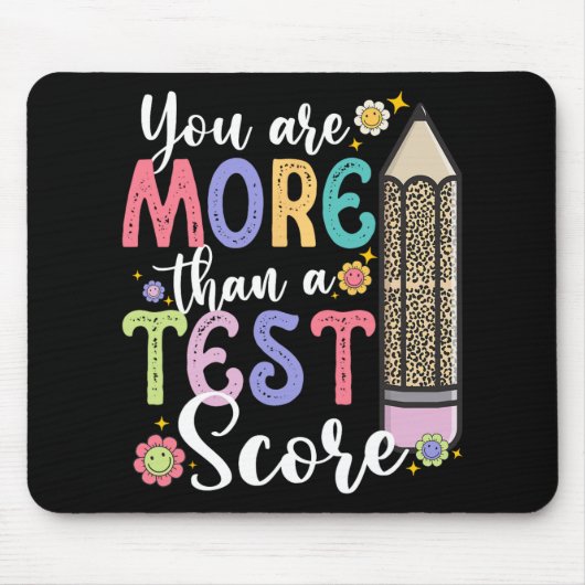 sind mehr als ein Testlehrer-Testtag Mousepad (Vorne)