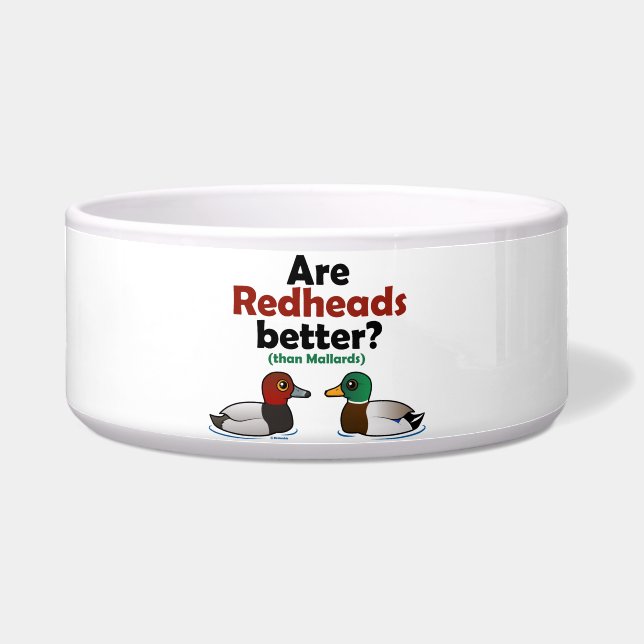 Sind Redheads besser? Napf (Vorderseite)