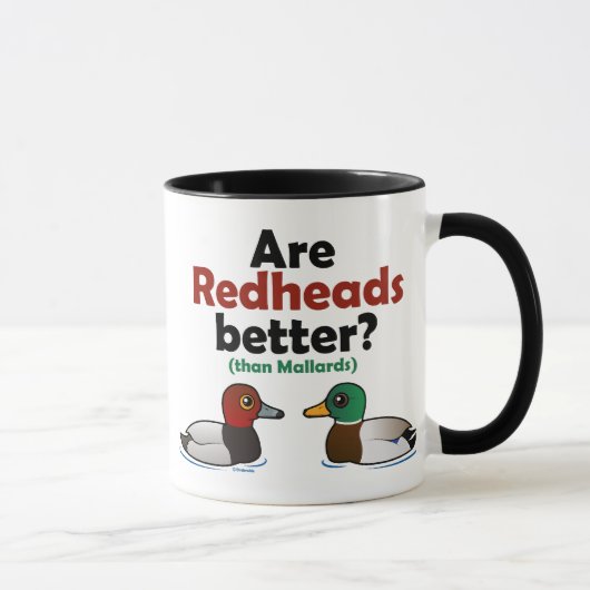 Sind Redheads besser? Tasse (Rechts)