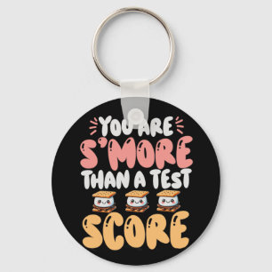 Sind S#39; #39; mehr als ein Test-Score-Staat-Test Schlüsselanhänger