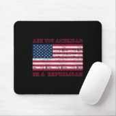 Sind Sie Amerikaner oder Republikaner? Mousepad (Mit Mouse)