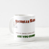 Sind Sie anschlossen Kaffee-Tasse Kaffeetasse (Vorderseite Links)