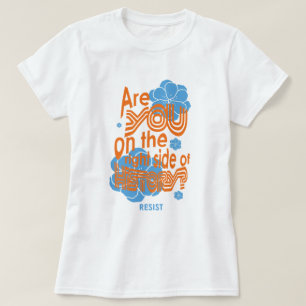 Sind Sie auf der rechten Seite der Geschichte? T-Shirt