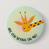 Sind Sie auf mir butto für Rucksäcke und Taschen Button (Vorderseite)