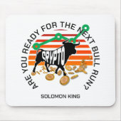 Sind Sie bereit, Bitcoin mit CRYPTO BULL auszuführ Mousepad (Vorne)