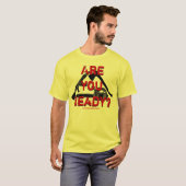 Sind Sie bereit? Zombie-T - Shirt (Vorne ganz)