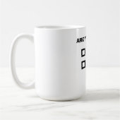 Sind Sie betrunken? Kaffeetasse (Links)