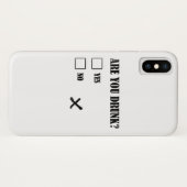 sind Sie betrunkene lustige Case-Mate iPhone Hülle (Rückseite (Horizontal))