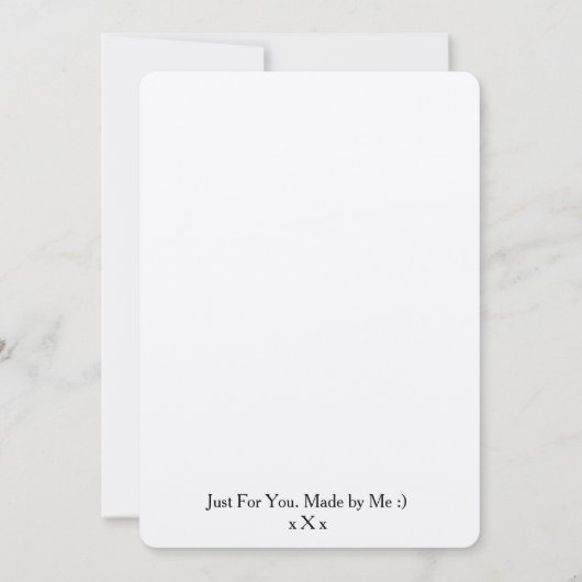 Sind Sie bitte meine Brautjungfer? Einladung (Rückseite)