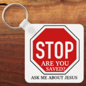 Sind Sie Christlich Zeugen Schlüsselanhänger Geret (Vorderseite)