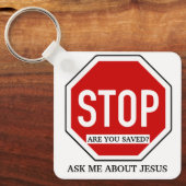 Sind Sie Christlich Zeugen Schlüsselanhänger Geret (Vorderseite)