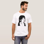 Sind Sie das ernste Gesicht (weiblich) T-Shirt (Vorne ganz)