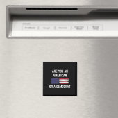 Sind Sie ein Amerikaner oder ein patriotischer Dem Magnet (In Situ (Geschirrspüler))