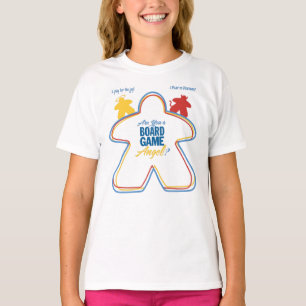 Sind Sie ein Brettspiel-Engel? Girls-Shirt T-Shirt