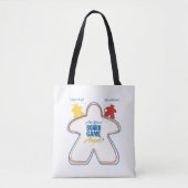 Sind Sie ein Brettspiel-Engel? Tragetasche Tasche (Vorderseite)