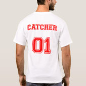 SIND SIE EIN KATCHER ODER EIN PITCHER? T-Shirt (Rückseite)